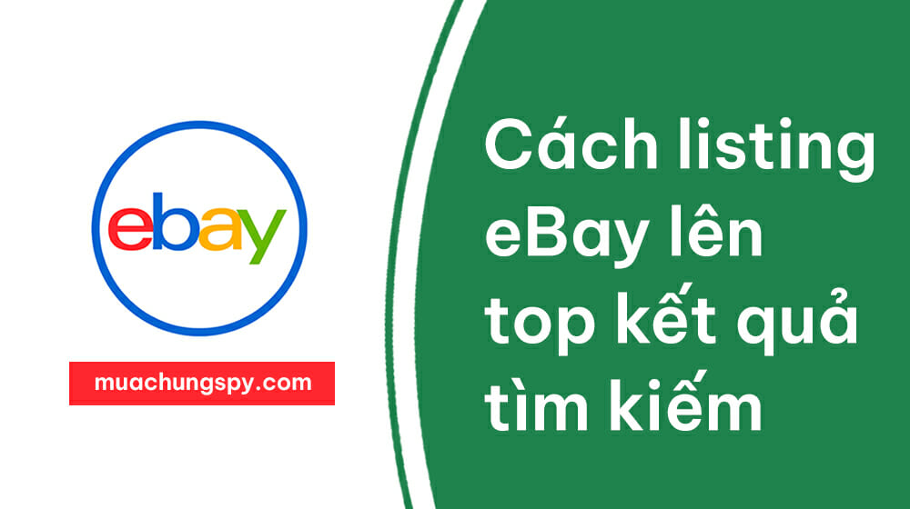 listing eBay lên top kết quả tìm kiếm