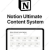 NotionWay   Ultimate Notion Content System