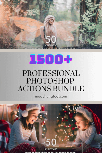 1500+ Professional Photoshop Actions Bundle