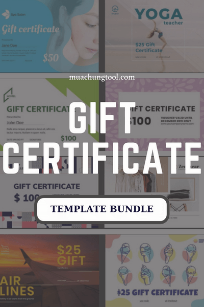 Gift Certificate Bundle