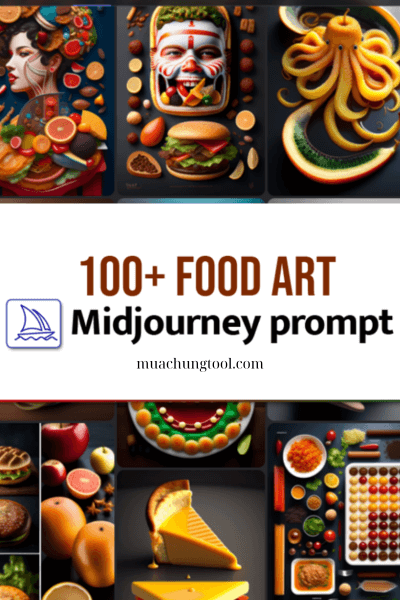 100+ Food Art Midjourney Prompt