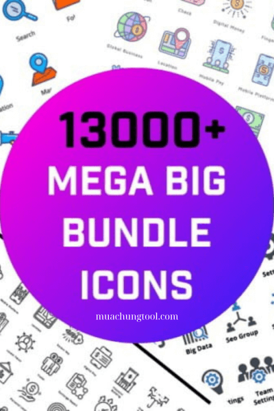 13000+ Mega Big Bundle Icons
