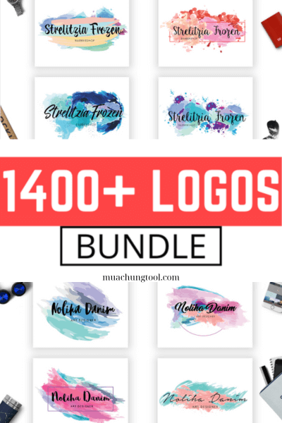 1400+ Logos Mega Bundle