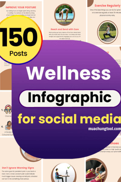 150 Wellness Infographic Posts