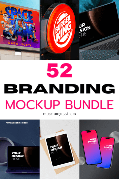 52 Branding Mockup Bundle