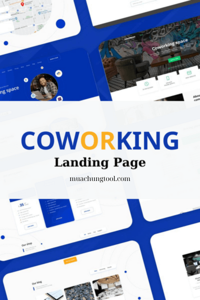 Coworking Landing Page Template