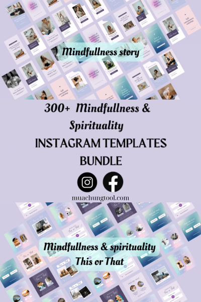 Mindfulness & Spirituality Instagram Templates