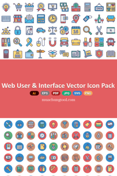 Web User And Interface Vector