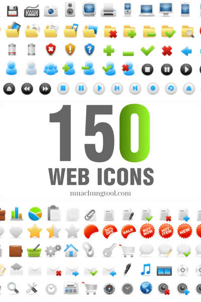 150 Web Icons