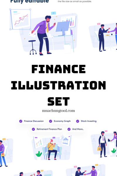 Finance Illustration Set
