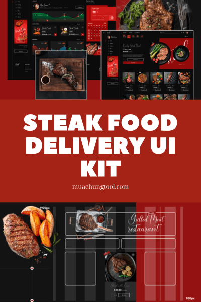 Steak Food Delivery UI Kit
