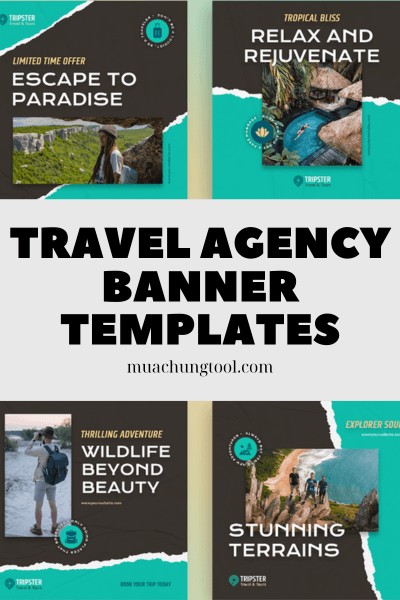 Travel Agency Banner Templates