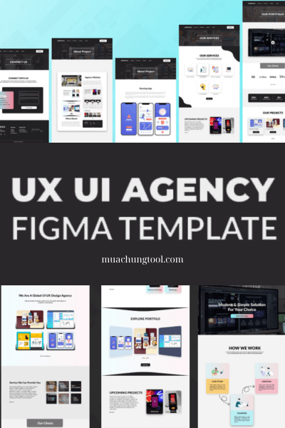 UI UX Agency Figma Template
