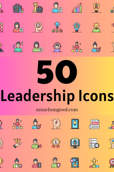 50 Leadership Icons