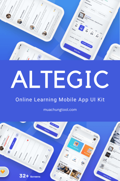 Altegic   Online Learning Mobile App UI Kit