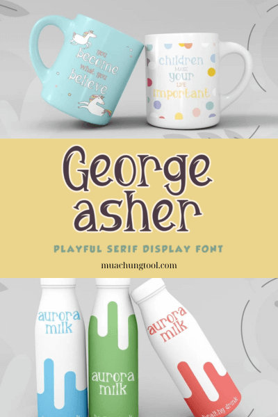 George Asher Unique Serif Font