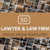 50 Premium Lawyer Canva Templates