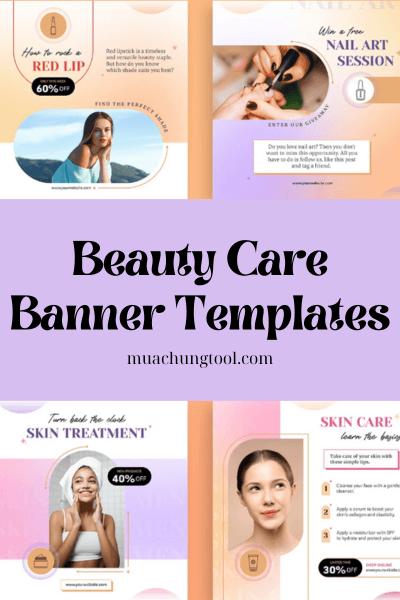 Beauty Care Banner Templates