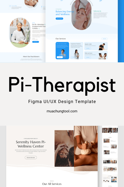 PiTherapist   Figma UIUX Design Template