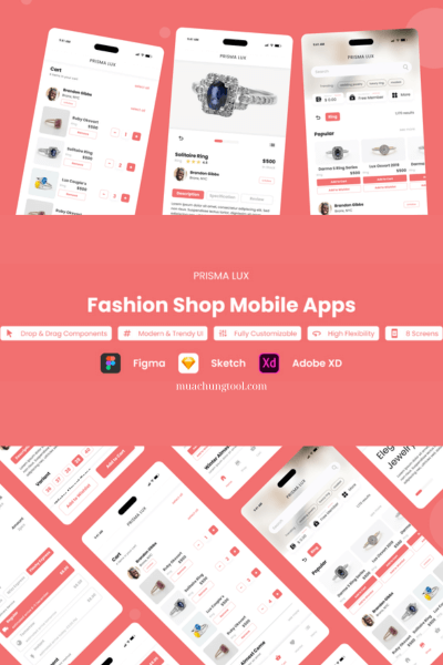 Prisma Lux – Fashion Shop Mobile App
