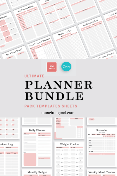 Ultimate Canva Planner Bundle