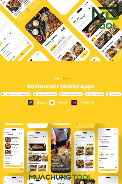 GustoBite   Restaurant Mobile App