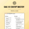 SaaS 101 ChatGPT Mastery Img